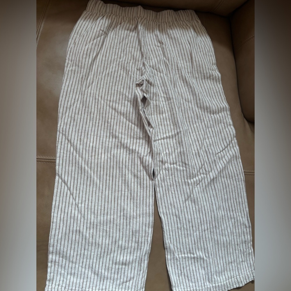 Striped cropped Pants - Picture 4 of 4